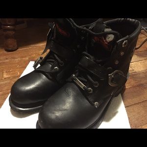 Harley Davidson steel toe ladies boots
